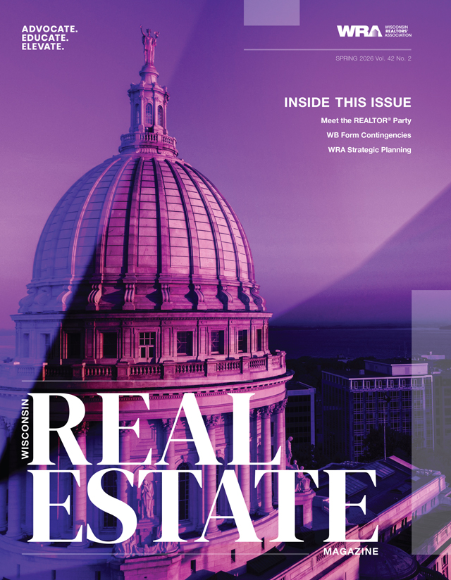 May 2026 Wisconsin Real Estate Magazine cover