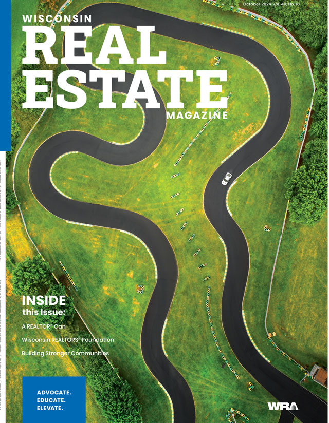 October 2024 Wisconsin Real Estate Magazine cover