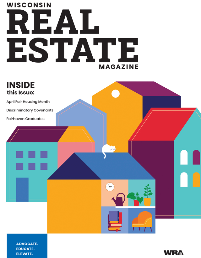 April 2024 Wisconsin Real Estate Magazine cover